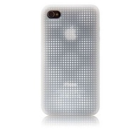 Case-Mate Egg Impact-Resistant Silicone Case with Screen Protection Kit for iPhone 4 - Translucent White - Fits AT&T and Verizon iPhone 4