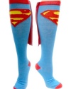 Superman Cape Knee High Socks