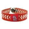 MLB St. Louis Cardinals Team Color Baseball Bracelet