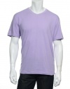 Alfani Red Men's Light Purple V-Neck T-Shirt