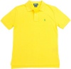 Polo Ralph Lauren Toddler Boy's Short-Sleeved Cotton Polo, Yellow, 3T