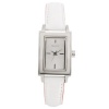 DKNY 3-Hand Silver-Tone Rectangle Tank Women's watch #NY8774