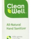 Cleanwell All-Natural Hand Sanitizer Original Scent, Pocket Size, 1-Ounce Spray Bottles (Pack of 6)