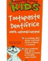 Kiss My Face Kids Berry Smart Fluoride Free Toothpaste, 4 Ounce Tubes (Pack of 6)