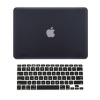 TopCase® 2 in 1 Rubberized BLACK Hard Case Cover and Keyboard Cover for Macbook Pro 15 A1286 with TopCase® Mouse Pad