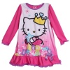 Hello Kitty Little Girls 1 Piece Pink Purple Nightgown Sleepwear