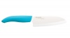 Kyocera Revolution Series 5-1/2-Inch Santoku Knife, Blue Handle