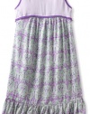 Ella Moss Girl Girls 7-16 Kasbah Dress, Lilac, 14