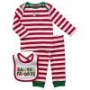 Carter's 3-Piece Set - Santa's Favorite-Red-3 Months