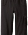 Splendid Littles Baby-boys  Always Solid Cargo Pant, Black, 12-18 Months