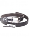 Polo Ralph Lauren Men's Reversible Leather Belt Black/Brown-36