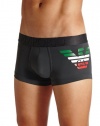 Emporio Armani Men's Big Eagle Microfiber Trunks