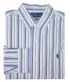 Polo Ralph Lauren Men's Classic-Fit Striped Poplin Button Down Shirt