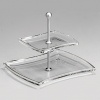 Walther Glass Winx 2-Tier Server, 9-1/4-Inch