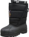 Polo Ralph Lauren Kids Albirta EZ Boot (Toddler/Little Kid/Big Kid),Black Ballistic Nylon,9 M US Toddler