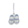 Reed & Barton C0006BLU Baby's First Christmas 2012 Blue Booties Ornament, 3-1/4-Inch High