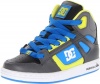 DC Rebound Skate Shoe (Little Kid/Big Kid),Battleship/Citrus,4.5 M US Big Kid