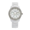 Fossil Women's ES1967 Stella Day/Date Display Quartz White Dial Watch