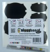 Ziggyboard Chalkboard Labels 24 Assorted Size Elegant Colonial Shape with Fine Tip White Chalk Marker Fits OXO POP and other Containers