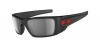 Oakley Mens Fuel Cell OO9096-44 Polarized Square Sunglasses,Matte Black Frame/Grey Lens,One Size