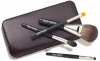 Laura Mercier Luxurious Portable Eye & Cheek Brush Collection & Clutch, NEW!