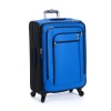 Delsey Luggage Helium Sky 25 Inch Expandable Spinner Suiter Trolley, Blue, One Size