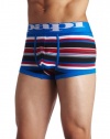 Papi Men's Eye Candy Stripe Brazilian, Intensity Red, Large