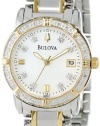 Bulova Women's 98R107 Diamond Accented Calendar Watch