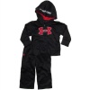 Under Armour Baby Boys Contrast Logo Hoodie Set (12-24 Months) Black, 3/6 Months