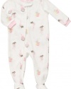 Carter's Baby Girls Micro Fleece Footed Blanket Sleeper Pajama - Fairy Print(2t)