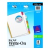 Avery Big Tab Write-On Dividers, 8-Tab Set (23079)