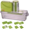 Chefs Star Automated Electric Mandoline Slicer and Grater with 5 blades & 3 graters for fruits, vegetables, and cheeses