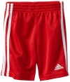 adidas Boys 2-7 Basic mesh short, Bright Red, 2T