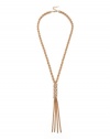 GUESS Women's Gold-Tone Lariat Necklace, GOLD