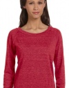 Alternative Women's Slouchy Pullover,  True Red, Small