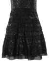 BCBGMAXAZRIA Women's Seri Woven Evening Dress