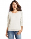 Alternative Women's Slouchy Pullover Sweater,  Ivory, Small