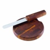 Dansk Belongings 11-1/2-Inch Cheeseboard with Knife