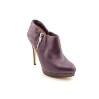 Michael Kors York Bootie Booties Shoes Purple Womens