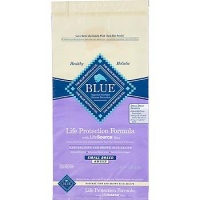 Blue Buffalo Dry Food for Small Breed Dogs, Natural Fish and Brown Rice Recipe, 15-Pound Bag