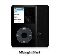 Shades iPod Classic 6G/7G Case, Skin - 80 GB, 120 GB and 160GB - 2009 Model - Midnight Black