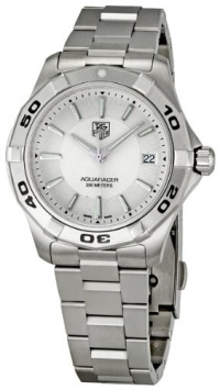 TAG Heuer Men's WAP1111.BA0831 Aquaracer Silver Dial Watch