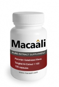 Macaali - Maca with Tongkat Ali Extract - All Natural Male Enhancement Formula combining Maca Root Powder and Tongkat Ali Extract 100 capsules