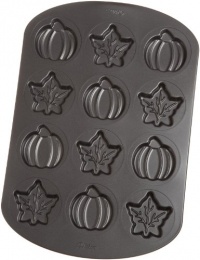 Wilton 12 Cavity Nonstick Harvest Whoopie Pie Pan