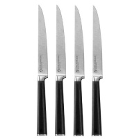 Ginsu Chikara Open Stock Series Japanese 420J2 Stainless Steel Four 4.5-Inch Steak Knives 7104