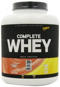 CytoSport Complete Whey Protein, Strawberry Banana, 5 Pound