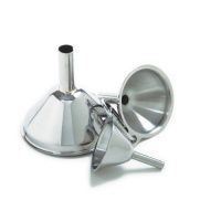 Norpro 3-Piece Stainless Steel Funnel Set