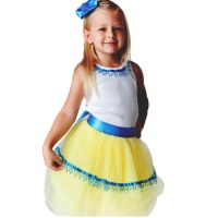 Tutu Moi Little Girls Chloe Yellow Tutu Outfit Set 5