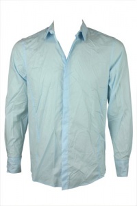 INC International Concepts Men's Solid Long Sleeve Shirt