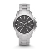 Fossil Men's FS4532 Stainless Steel Bracelet Black Analog Dial Chronograph Watch